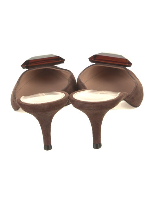 Gianvito Rossi Patent Leather Mules