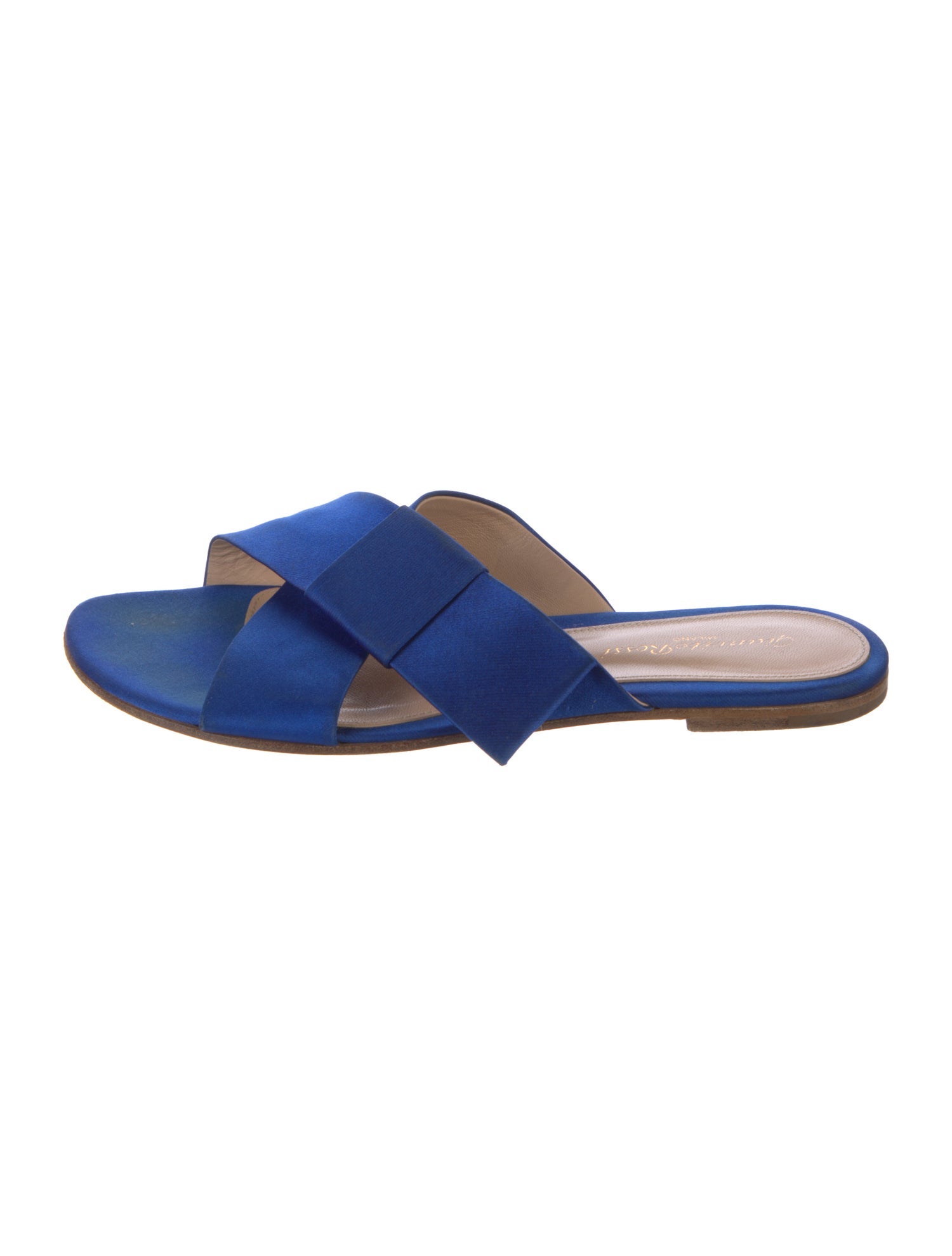 Gianvito Rossi Satin Slides