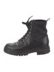 Gianvito Rossi Leather Combat Boots