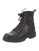 Gianvito Rossi Leather Combat Boots