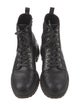 Gianvito Rossi Leather Combat Boots