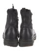 Gianvito Rossi Leather Combat Boots