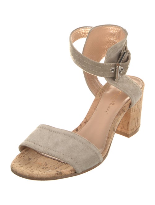 Gianvito Rossi Suede Sandals