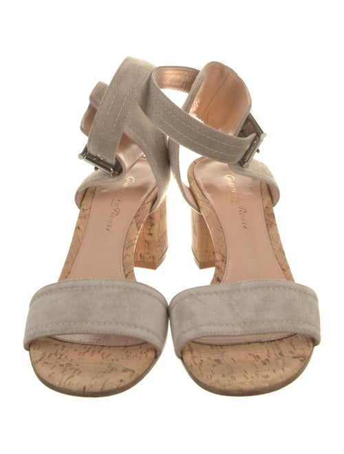 Gianvito Rossi Suede Sandals