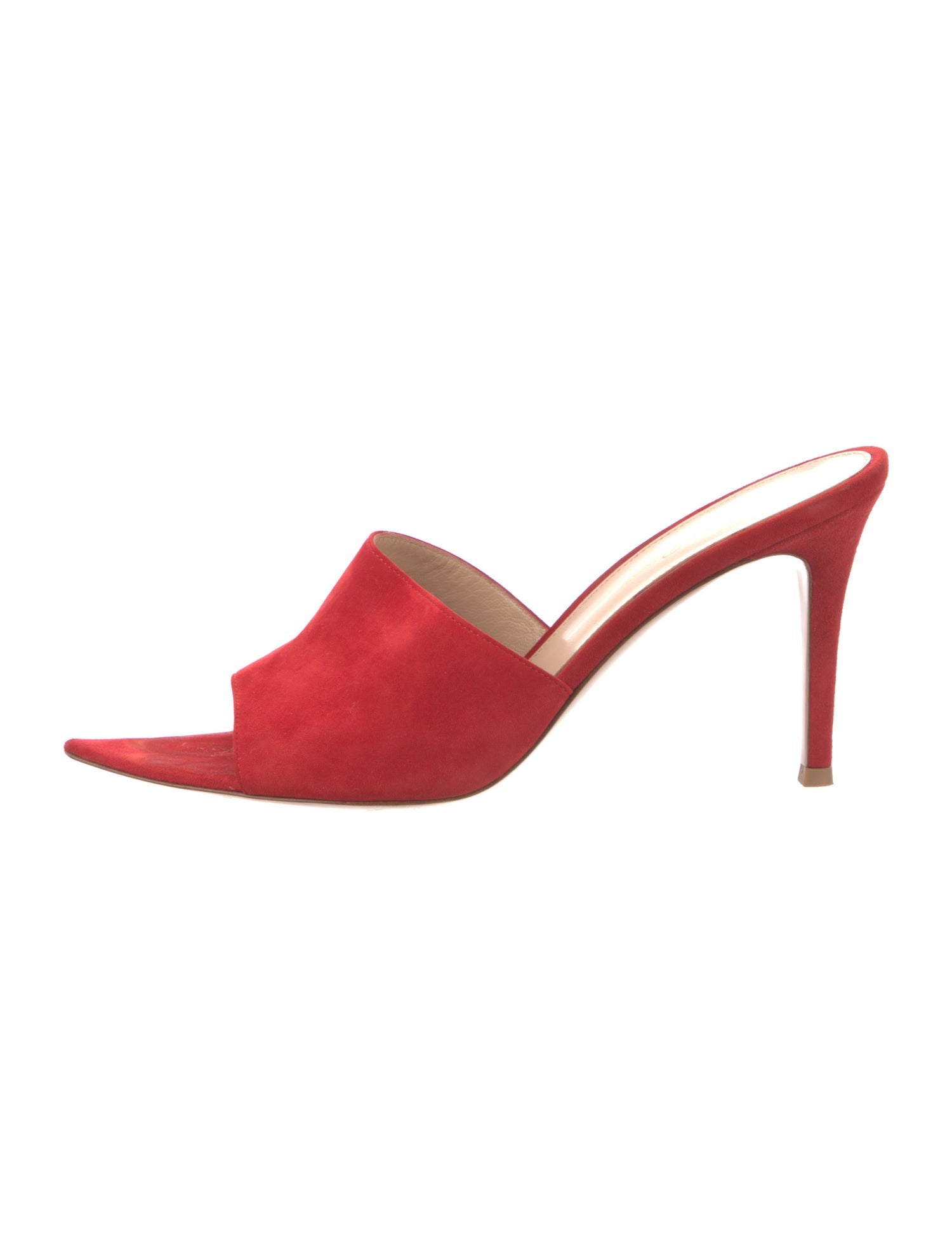 Gianvito Rossi Suede Mules