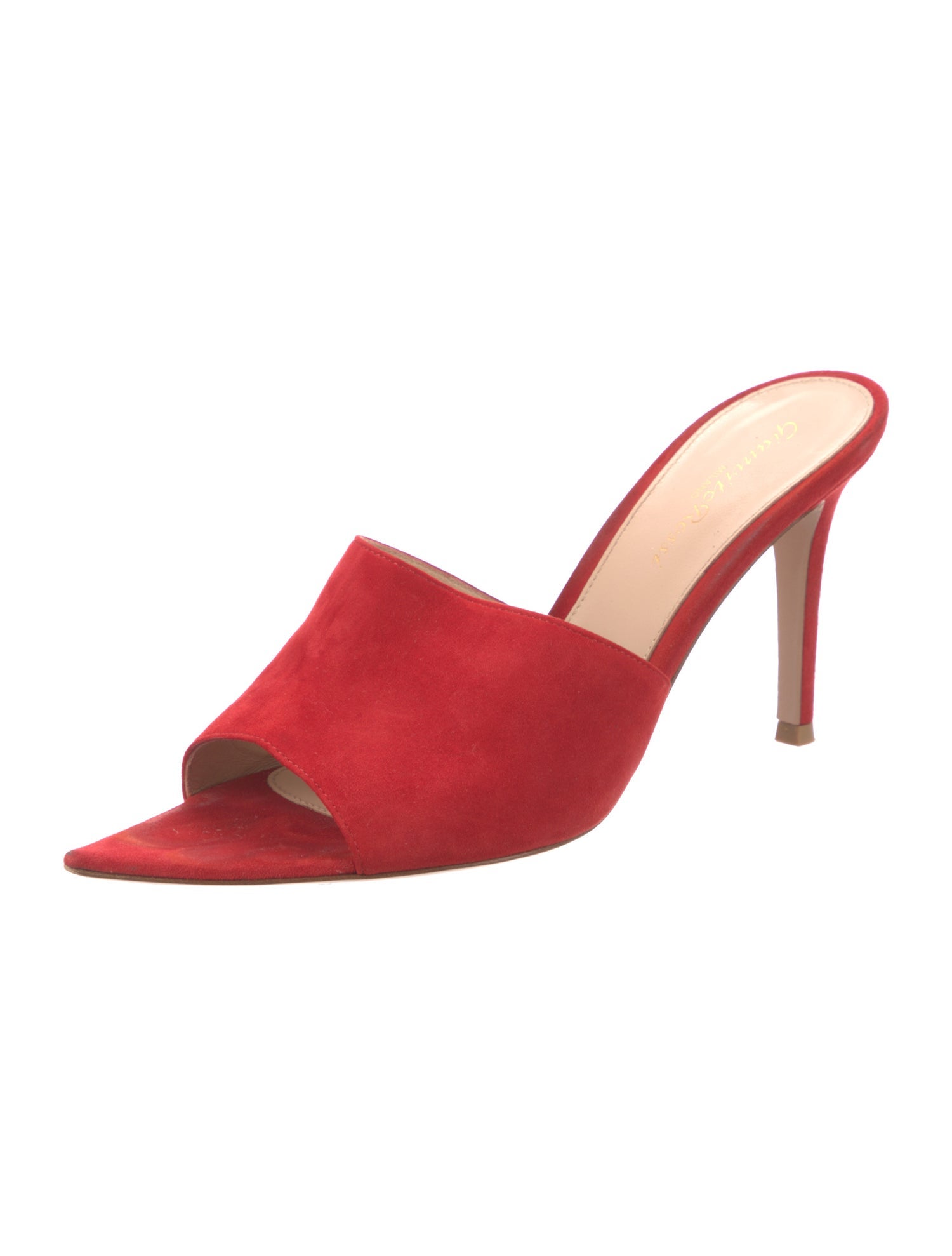 Gianvito Rossi Suede Mules