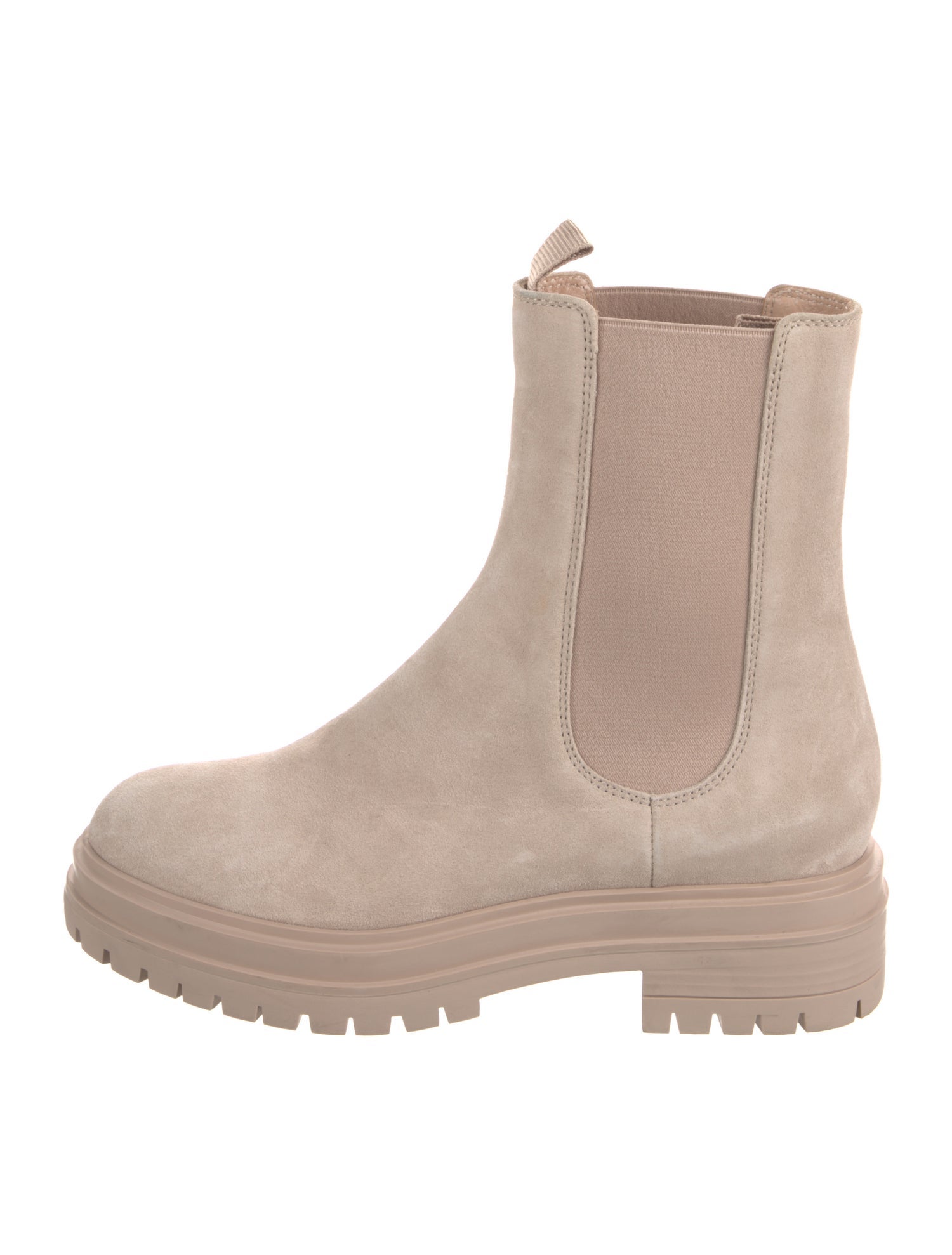 Gianvito Rossi Suede Chelsea Boots