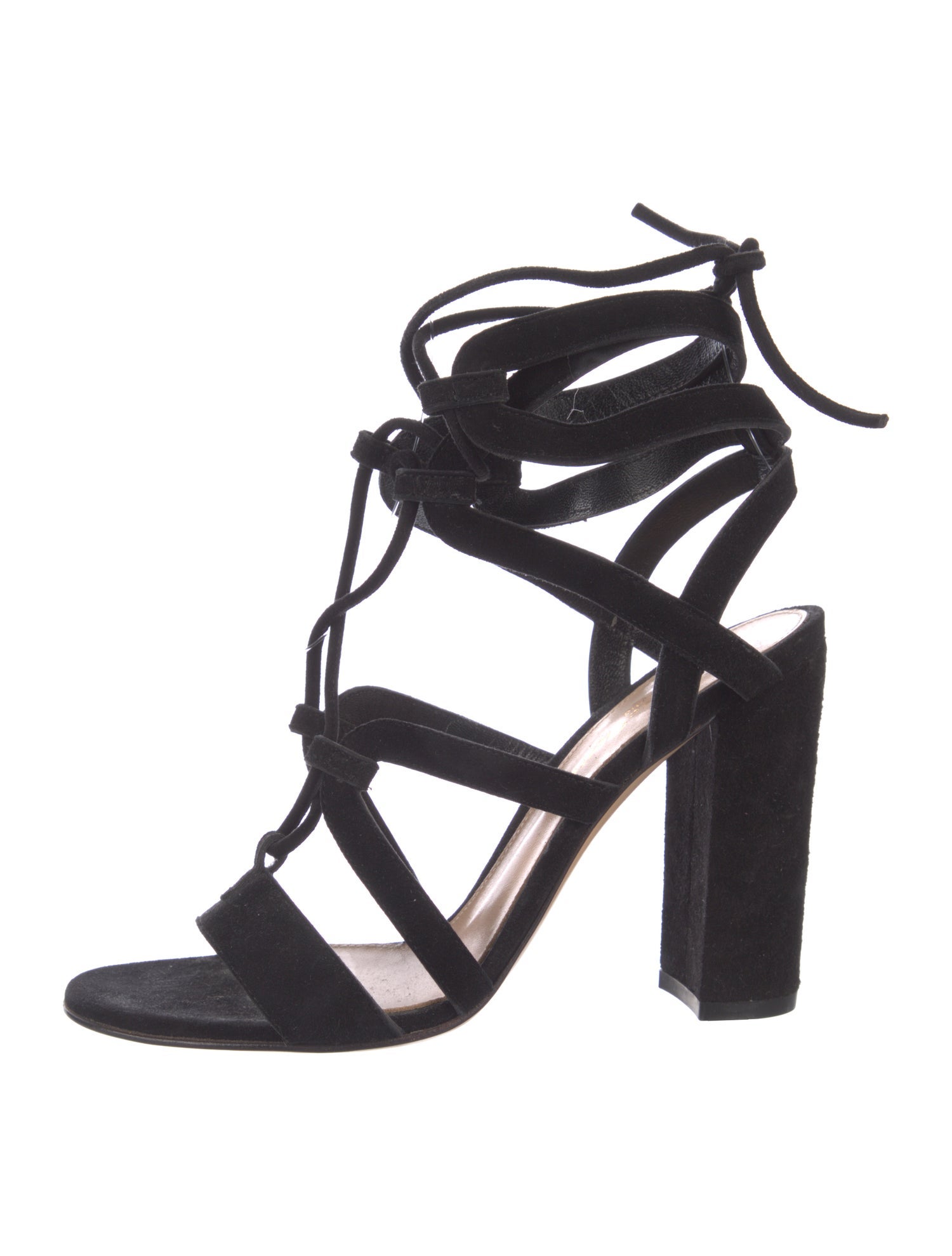 Gianvito Rossi Suede Sandals