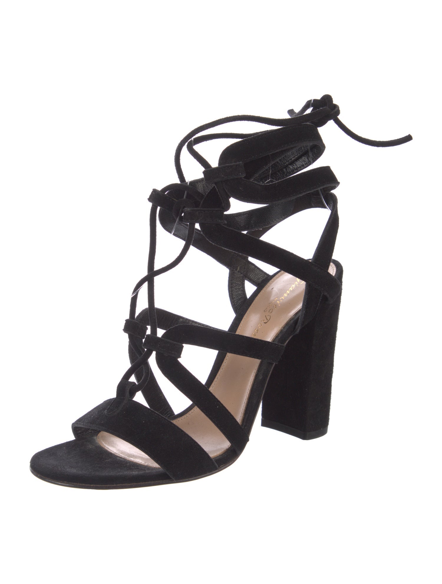 Gianvito Rossi Suede Sandals