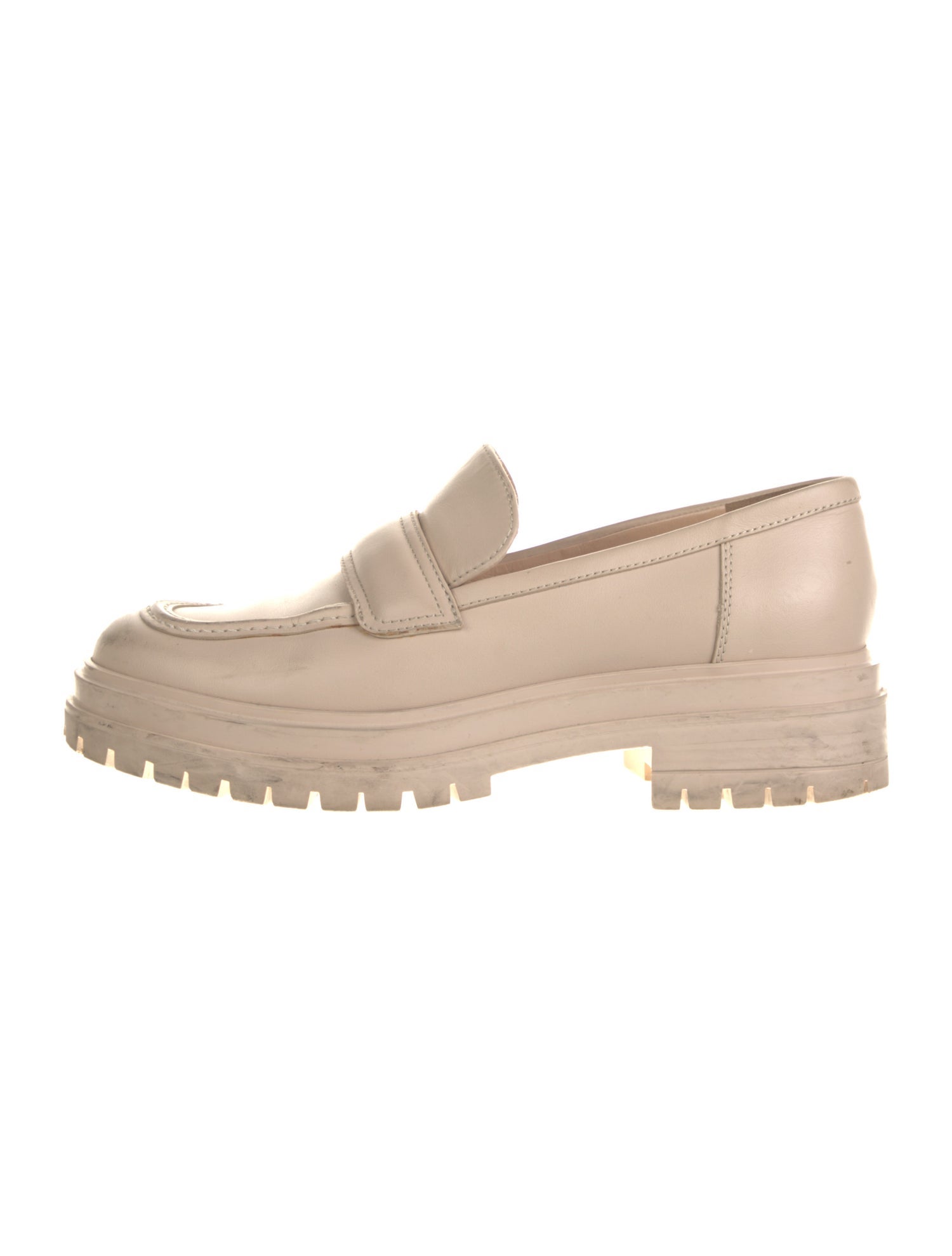 Gianvito Rossi Leather Loafers