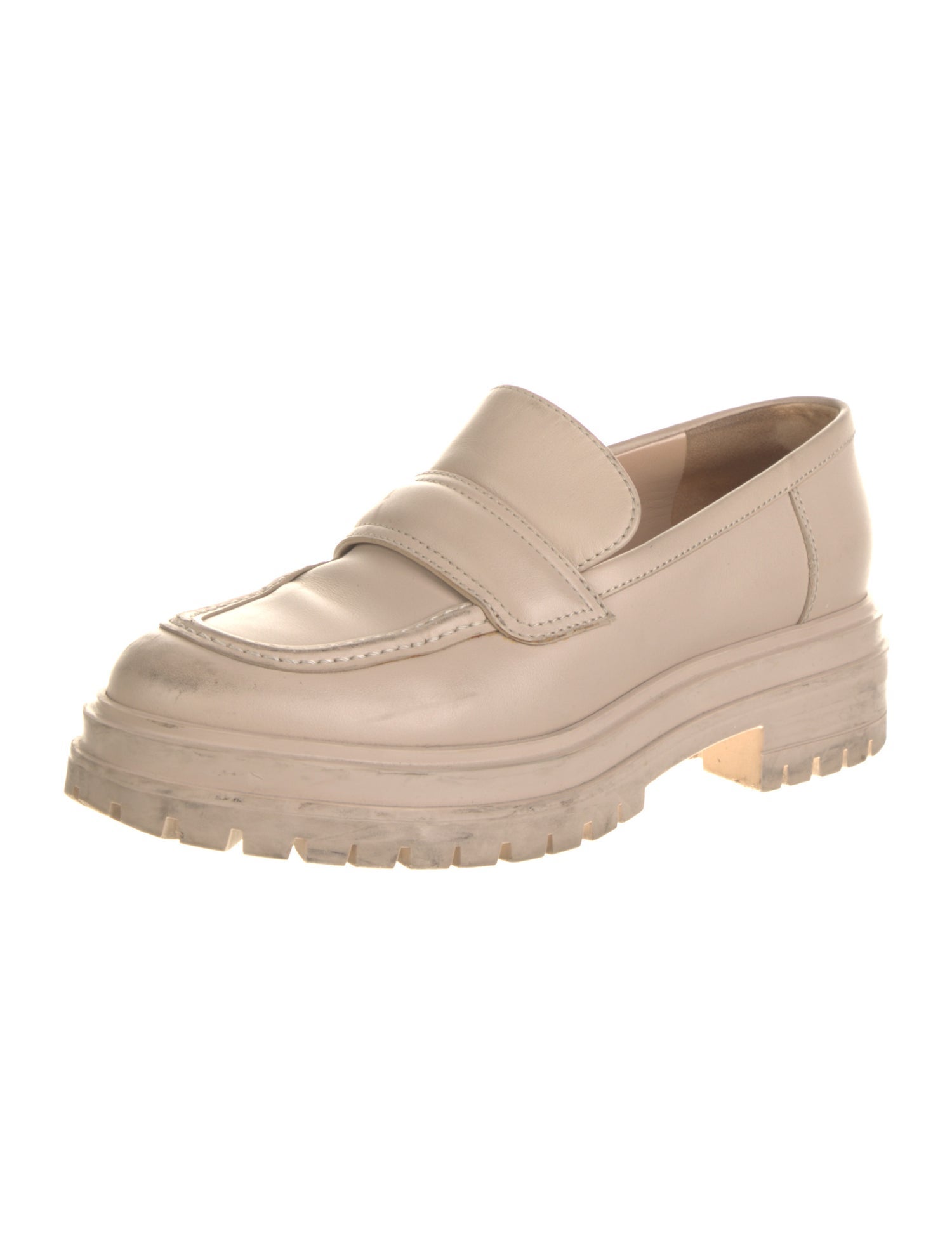 Gianvito Rossi Leather Loafers