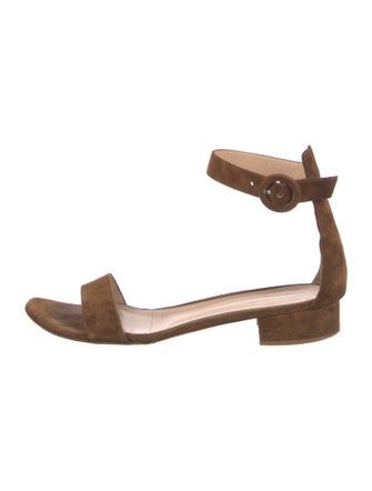 Gianvito Rossi Suede Sandals