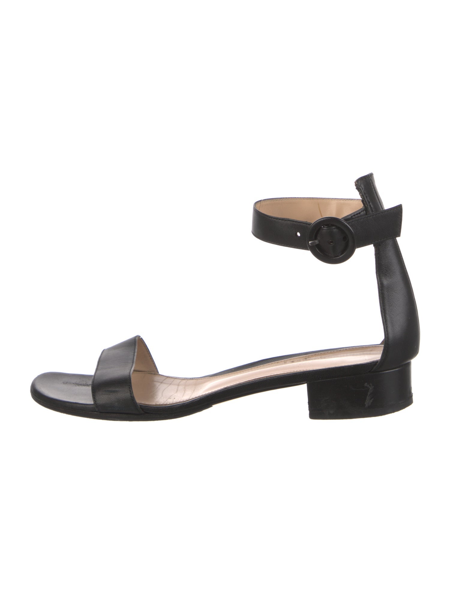 Gianvito Rossi Leather Sandals