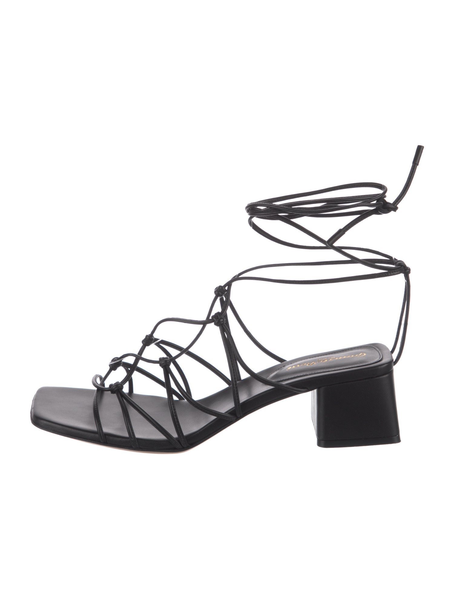 Gianvito Rossi Leather Gladiator Sandals