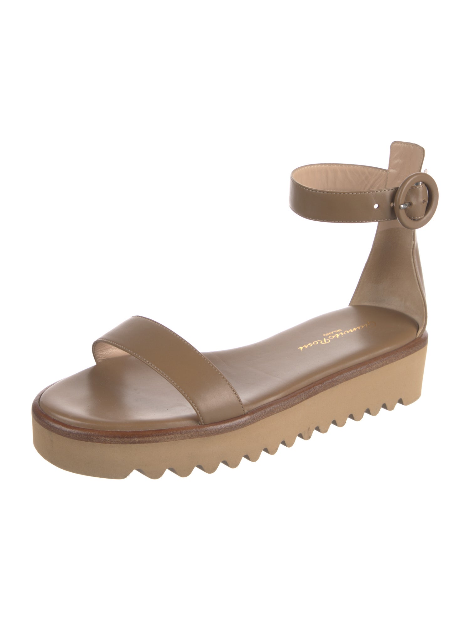 Gianvito Rossi Leather Sandals