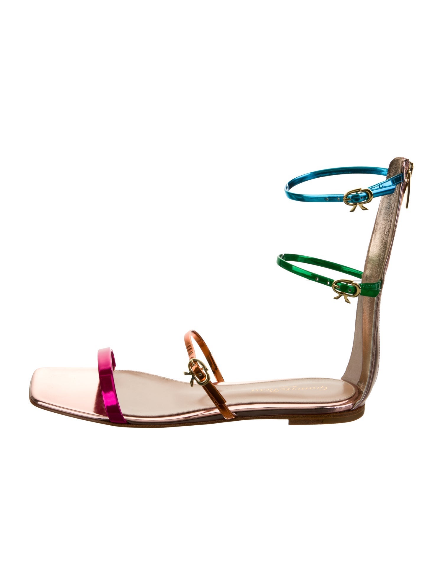 Gianvito Rossi Patent Leather Sandals