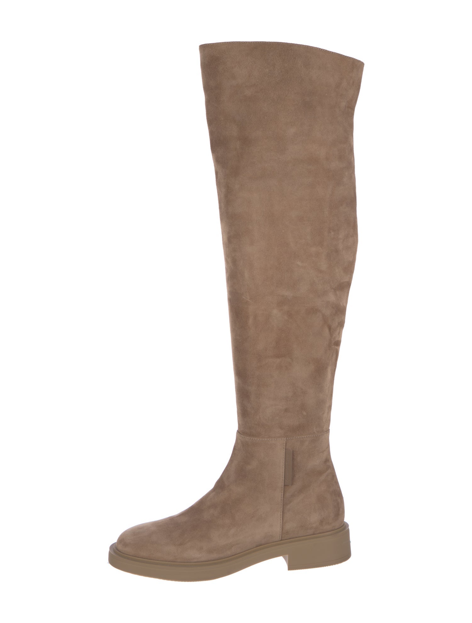 Gianvito Rossi Suede Riding Boots