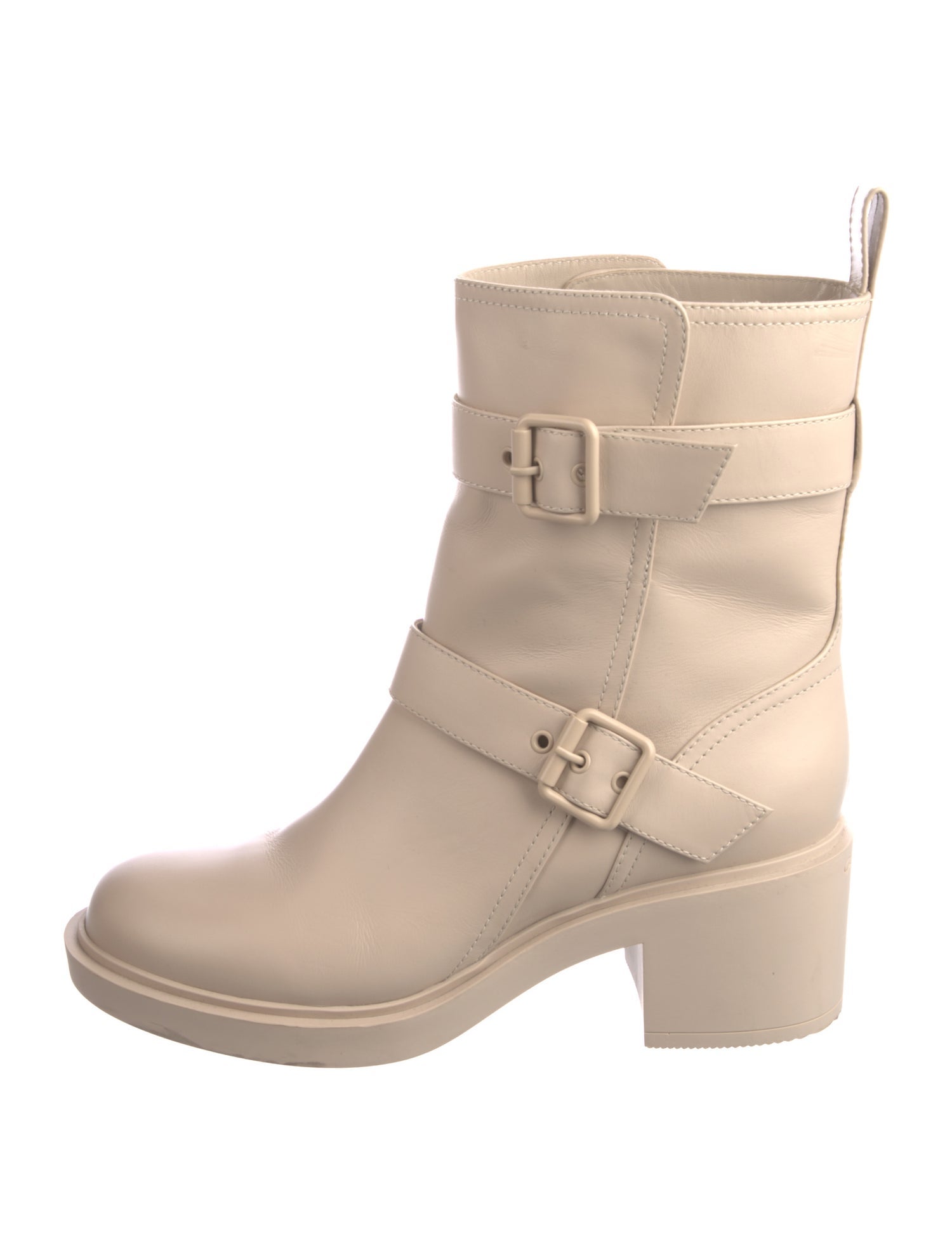 Gianvito Rossi Leather Moto Boots