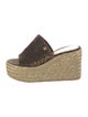 Gianvito Rossi Glitter Accents Espadrilles