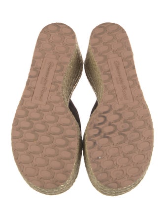 Gianvito Rossi Glitter Accents Espadrilles