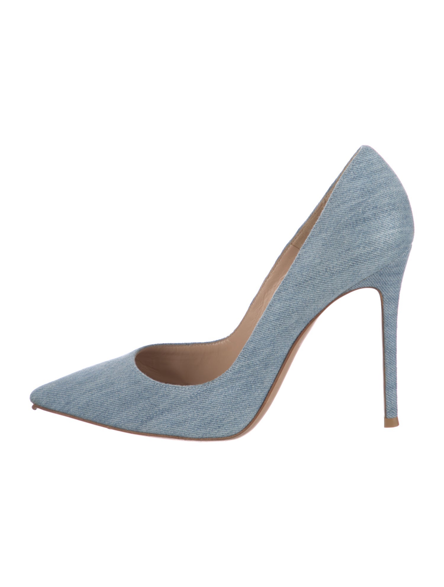 Gianvito Rossi Denim Pumps