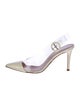 Gianvito Rossi PVC Slingback Pumps