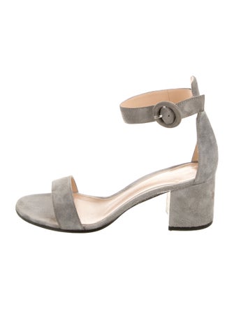 Gianvito Rossi Suede Sandals