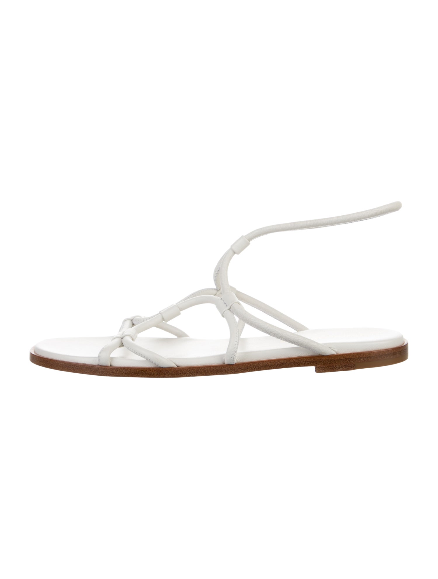 Gianvito Rossi Leather Gladiator Sandals