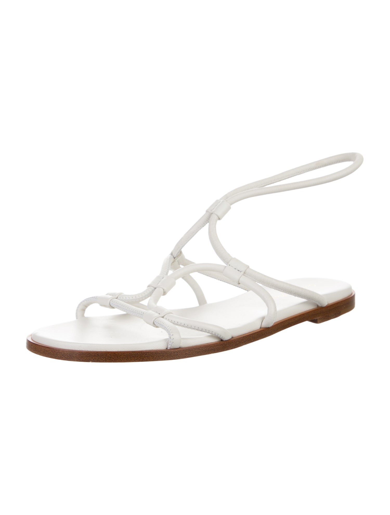 Gianvito Rossi Leather Gladiator Sandals