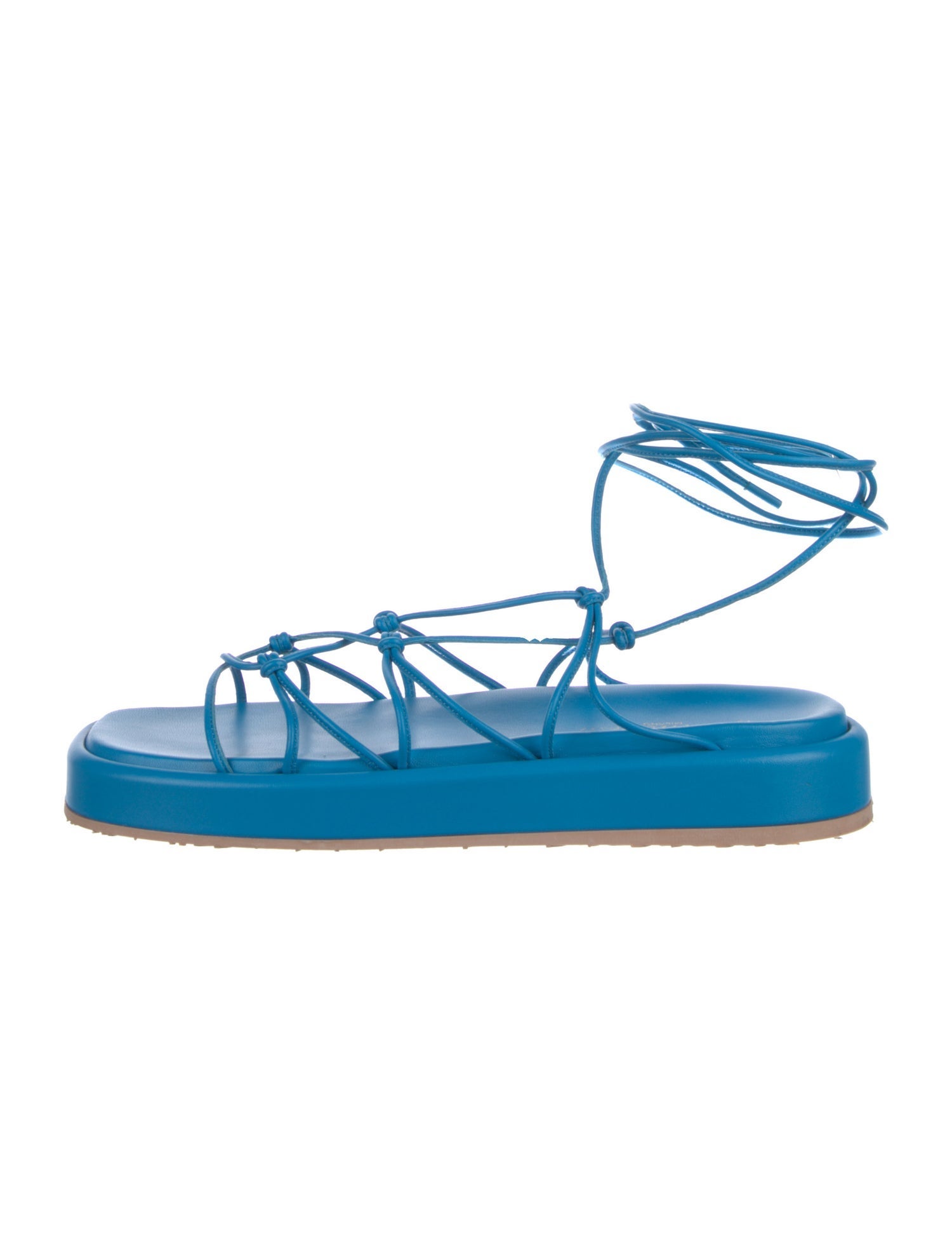 Gianvito Rossi Leather Gladiator Sandals