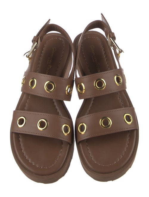 Gianvito Rossi Leather Gladiator Sandals