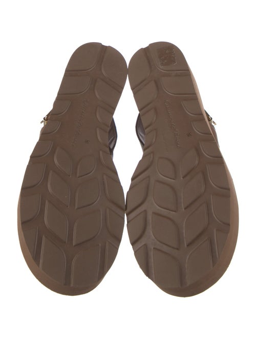 Gianvito Rossi Leather Gladiator Sandals