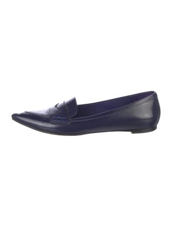 Gianvito Rossi Leather Loafers