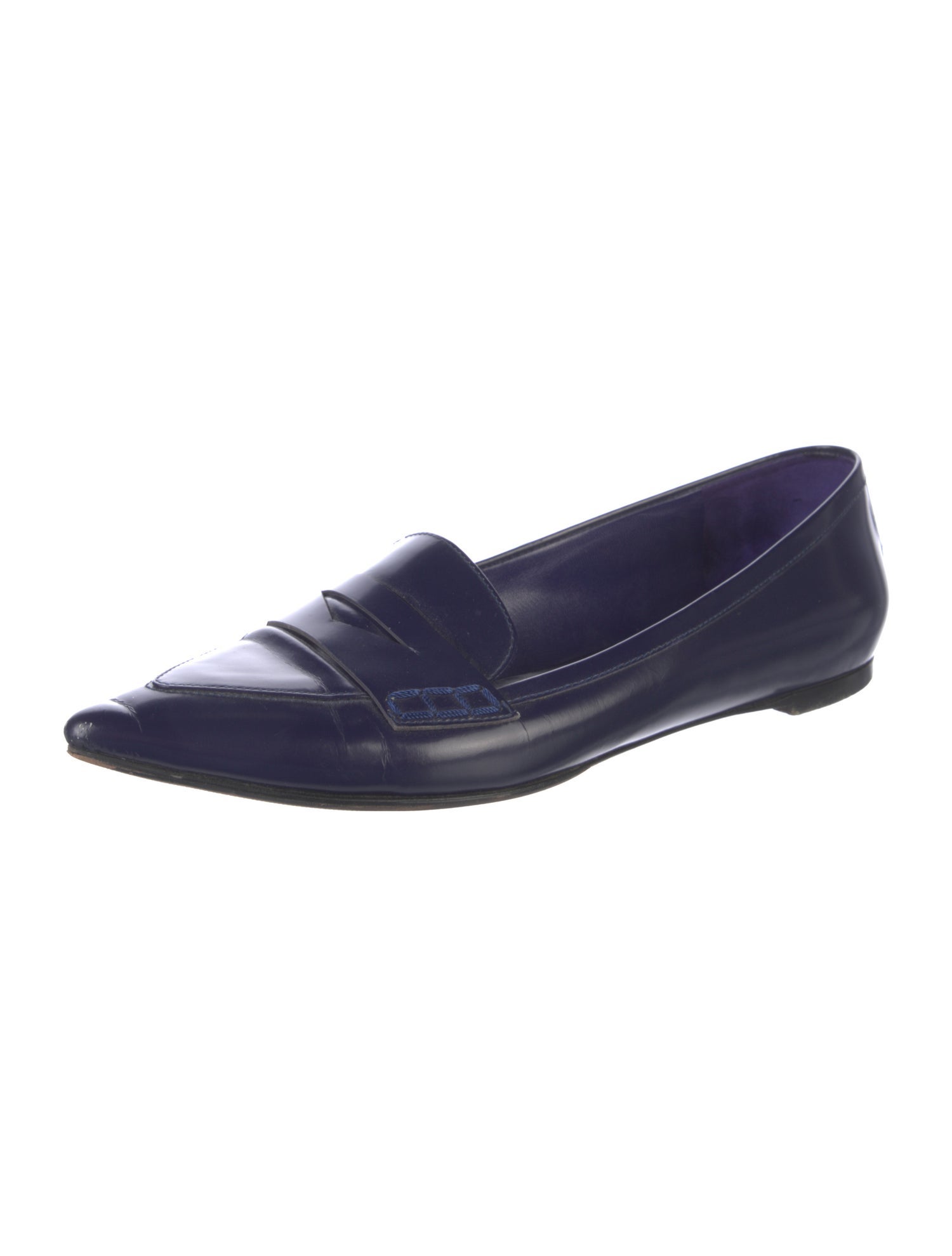 Gianvito Rossi Leather Loafers