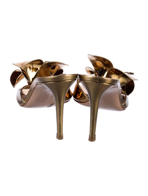 Gianvito Rossi Leather Slides