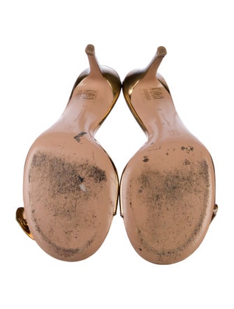 Gianvito Rossi Leather Slides