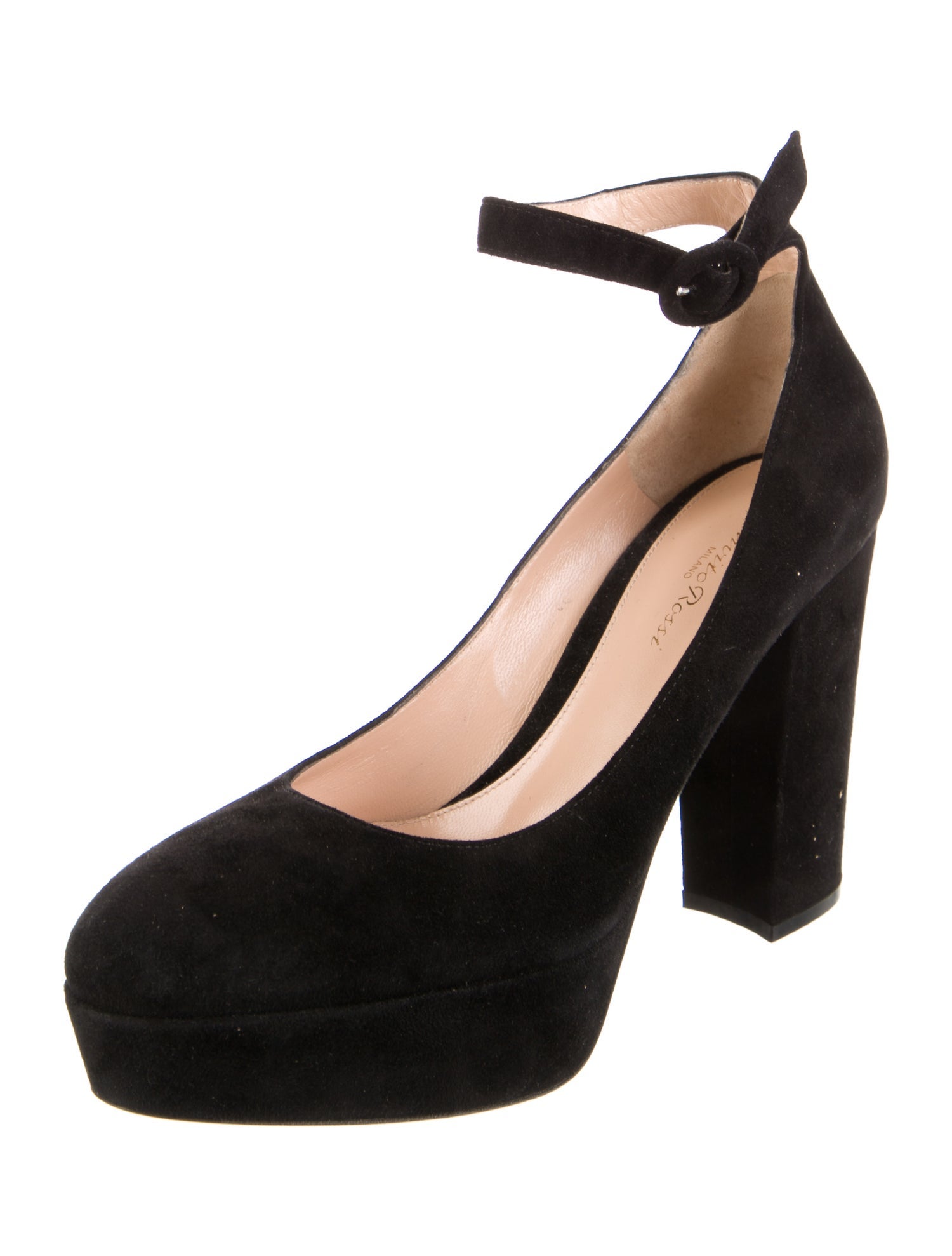 Gianvito Rossi Suede Pumps