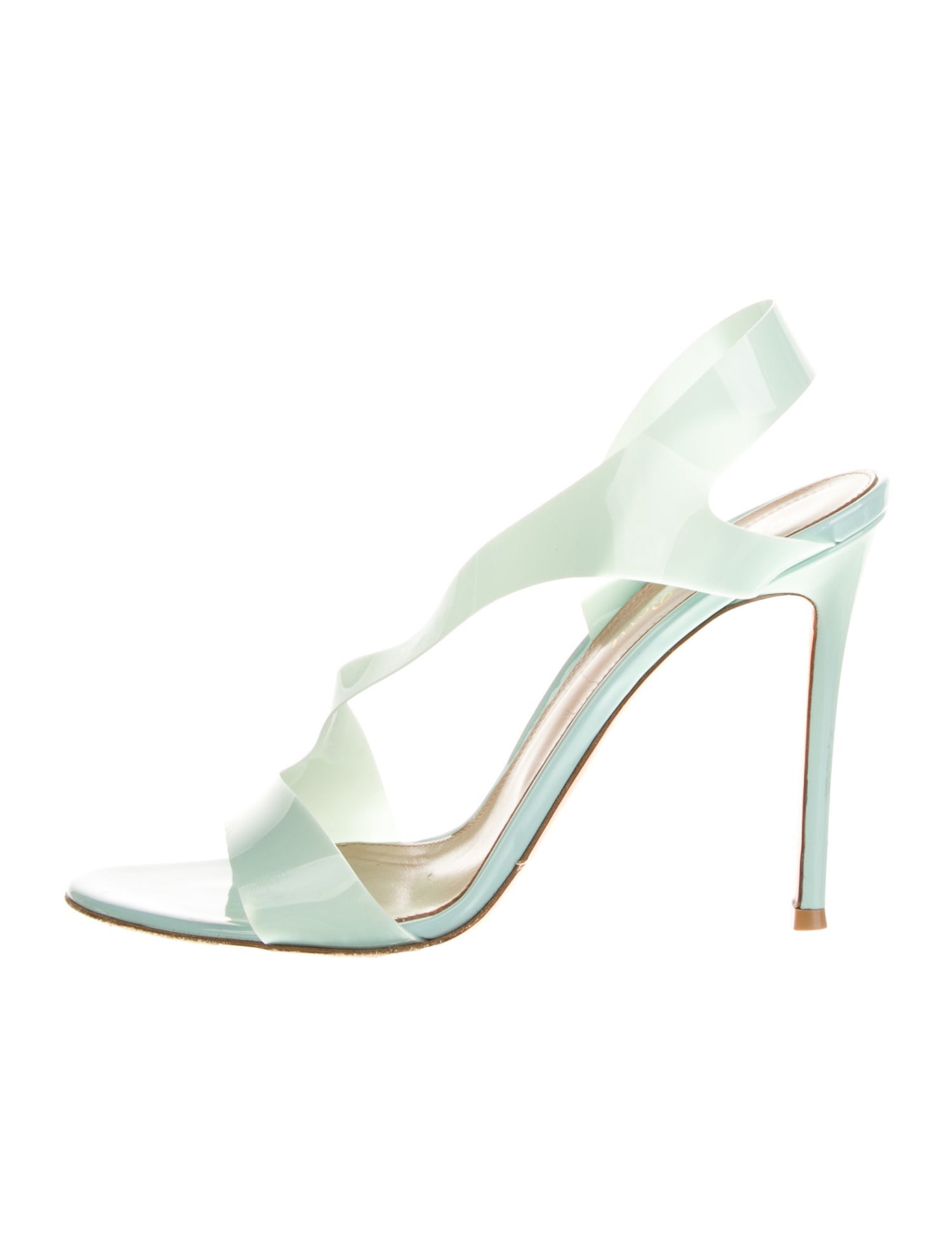 Gianvito Rossi PVC Slingback Sandals