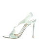 Gianvito Rossi PVC Slingback Sandals