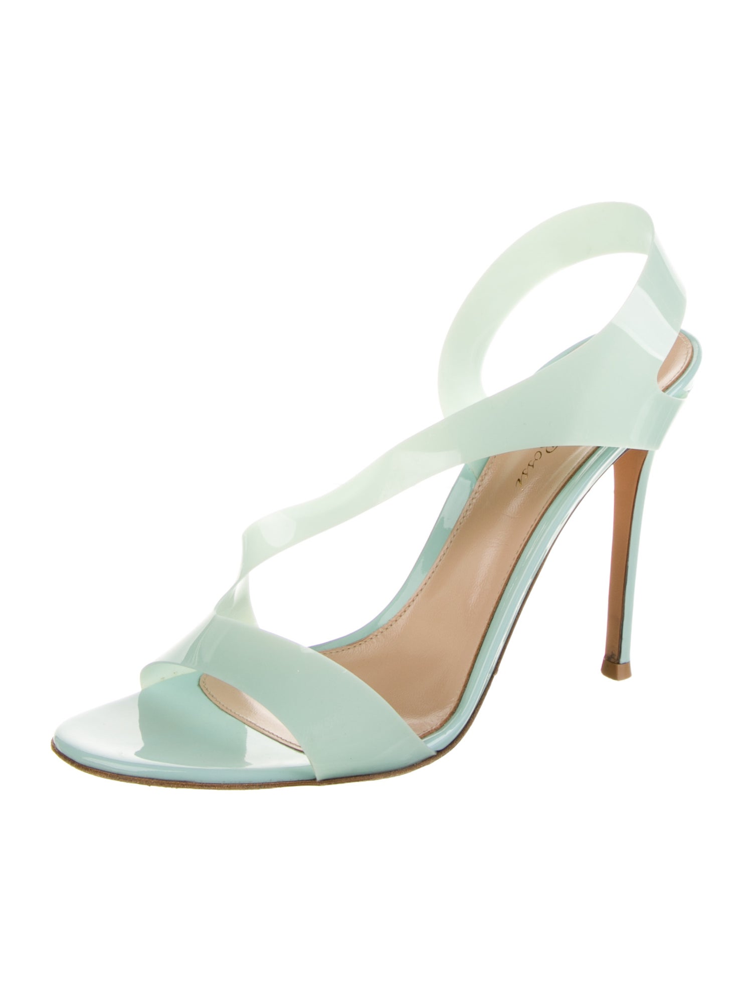 Gianvito Rossi PVC Slingback Sandals