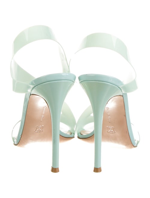 Gianvito Rossi PVC Slingback Sandals