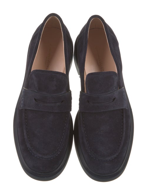 Gianvito Rossi Suede Loafers