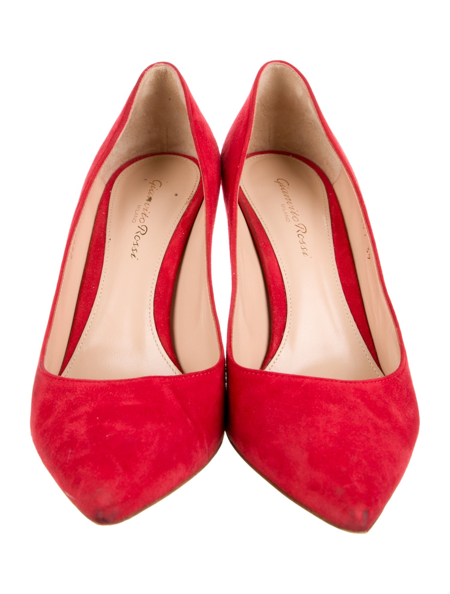 Gianvito Rossi Suede Pumps
