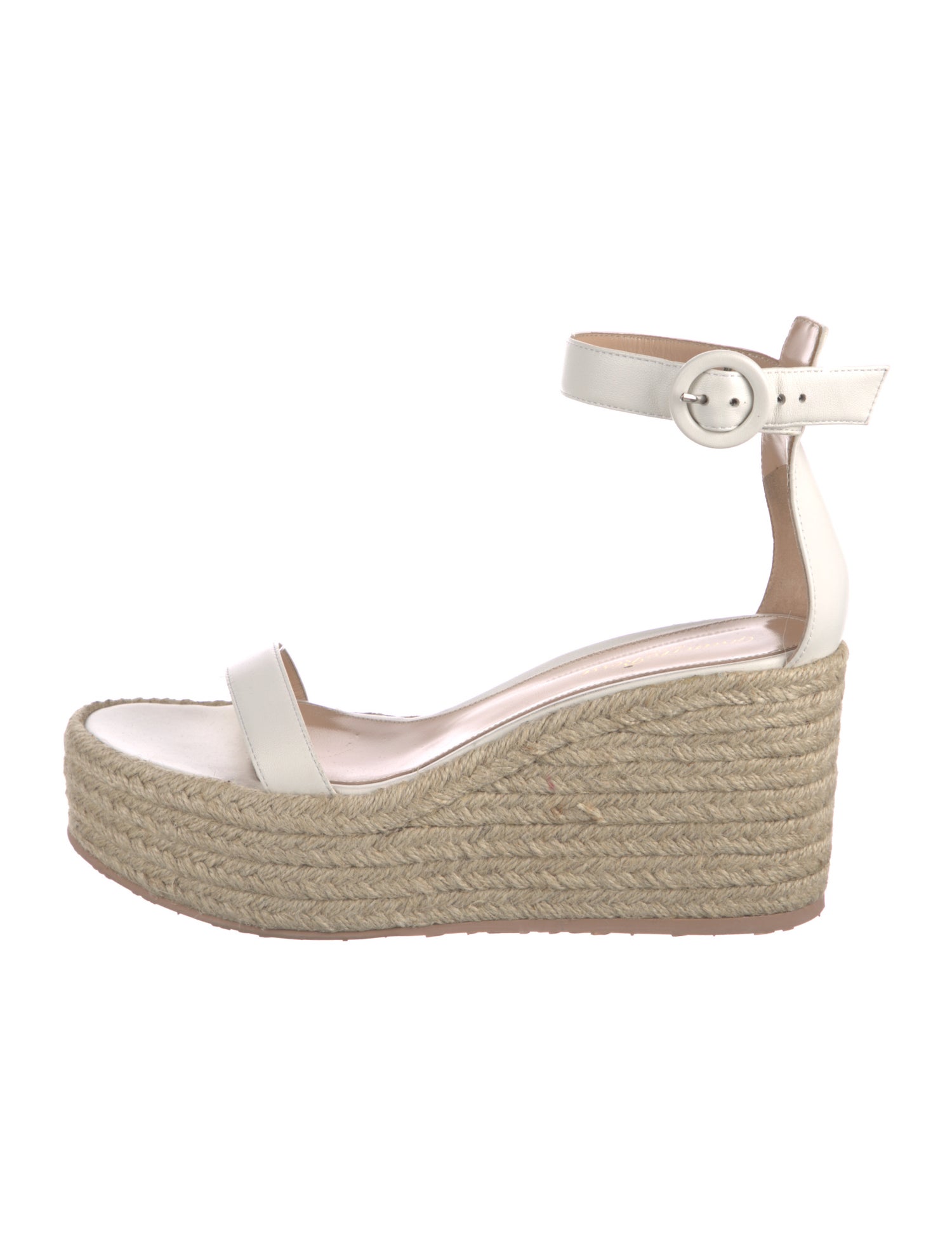 Gianvito Rossi Leather Espadrilles