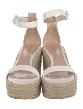 Gianvito Rossi Leather Espadrilles