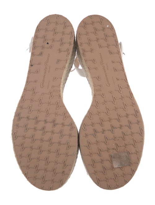 Gianvito Rossi Leather Espadrilles