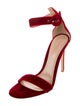 Gianvito Rossi Velvet Sandals