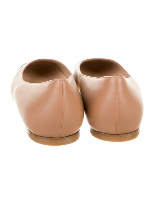 Gianvito Rossi Leather Ballet Flats