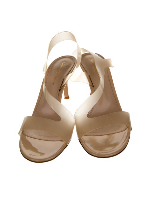 Gianvito Rossi PVC Slingback Sandals