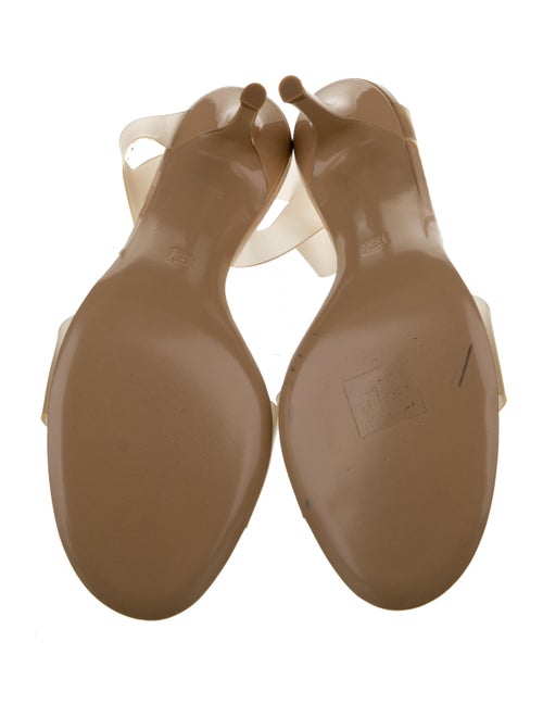 Gianvito Rossi PVC Slingback Sandals